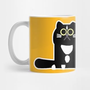 Kitty Empty Bowl Mug